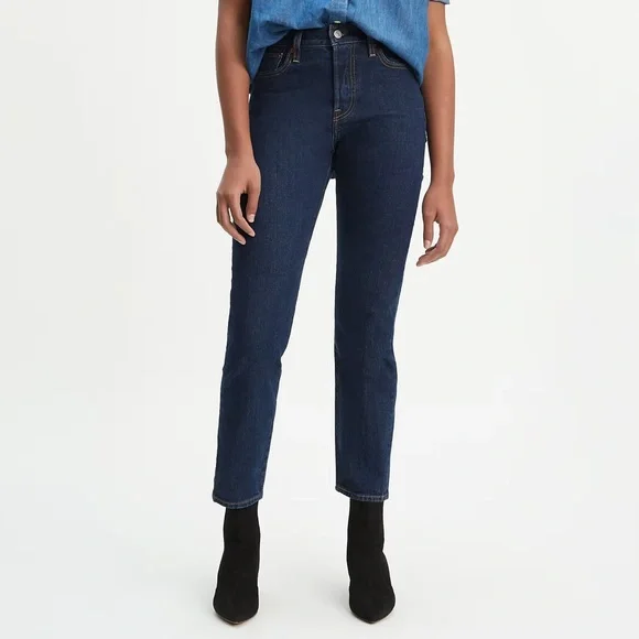 Levi’s wedgie fit high waisted denim jeans // size 26 - Picture 2 of 2